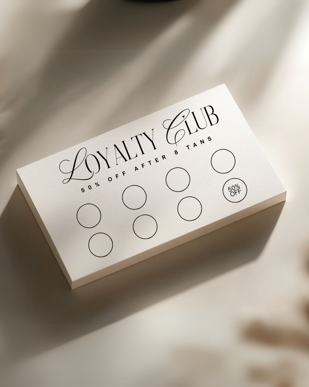 Loyalty Card Template