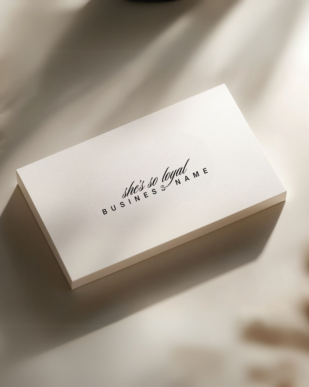 Loyalty Card Template