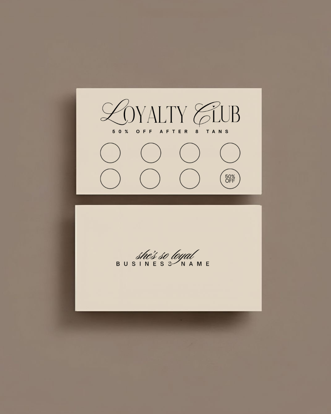 Loyalty Card Template